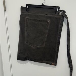 Chef Works black bistro apron